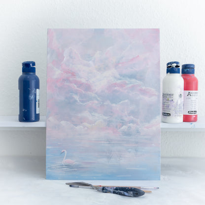 Swan No. 62 (Blue-Pink)