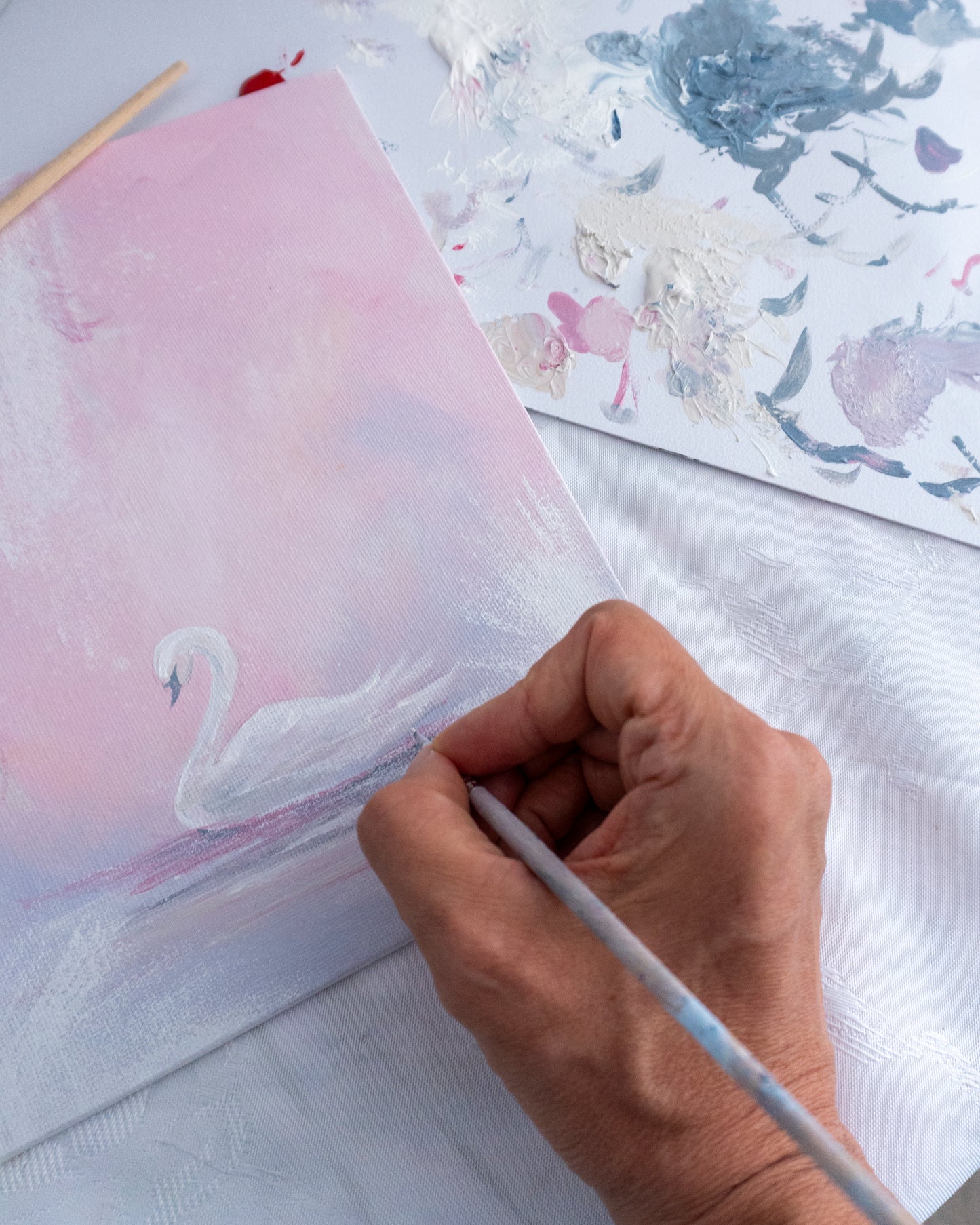 Swan No. 66 (Pink)