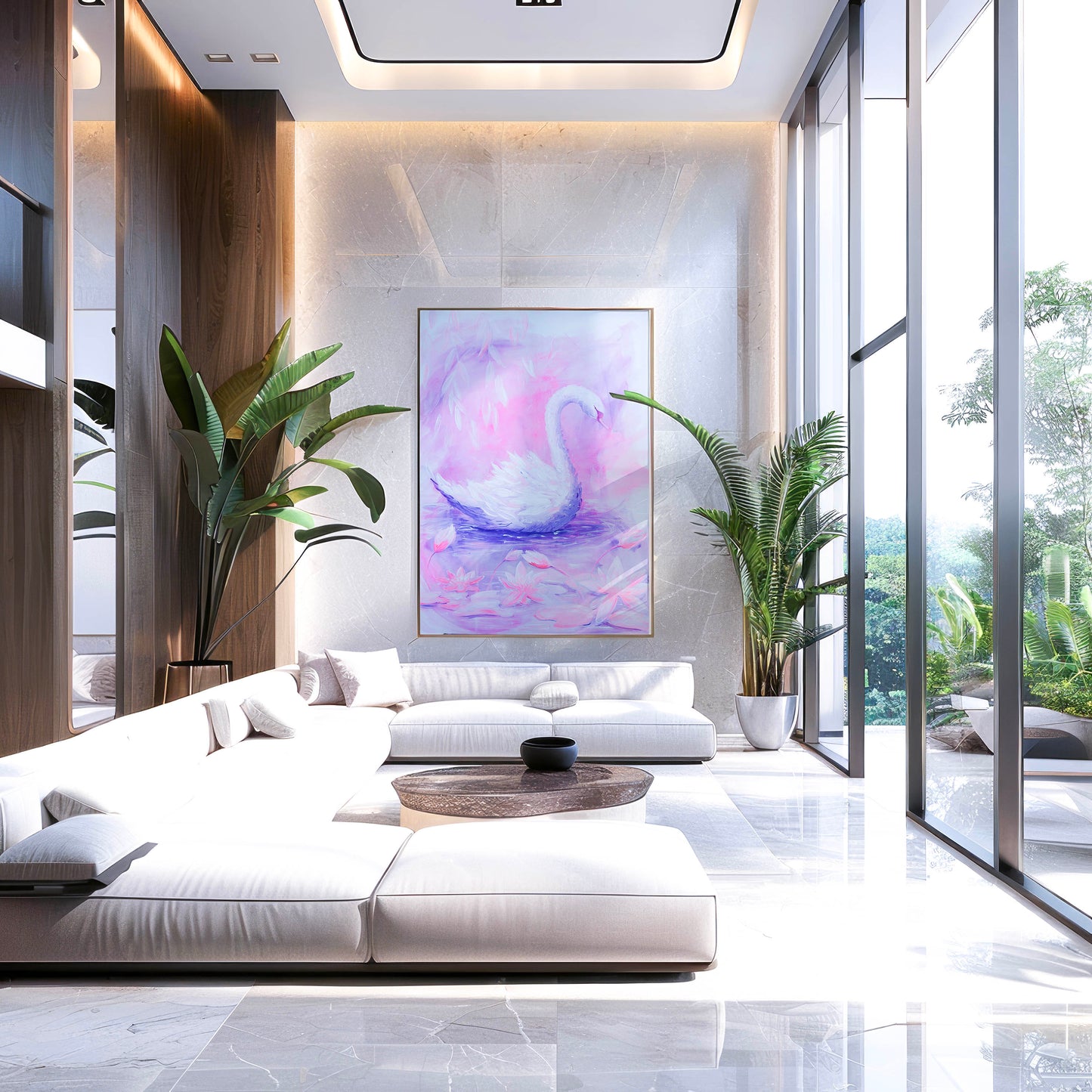 Swan No. 76 (Pink)